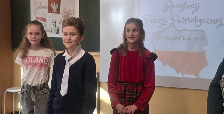 Szkolny Konkurs Recytatorski Poezji Patriotycznej